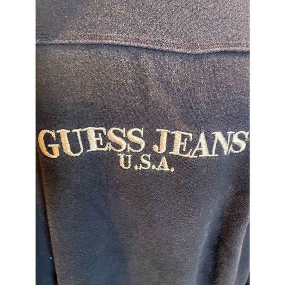 VTG! Authentic Guess Jeans Super Sportswear Sweatshirt L - Picture 3 of 10